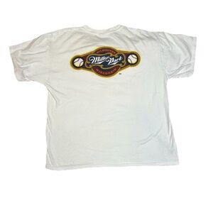 Milwaukee Brewers Miller Park T Shirt Mens XL White MLB Graphic Tee